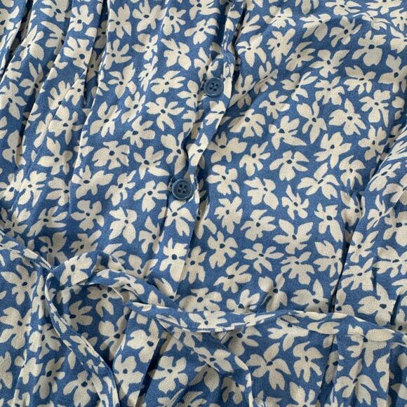 Reformation Jayne Sleeveless Dainty Floral Blouse Sz 10 NWOT - Picture 4 of 9